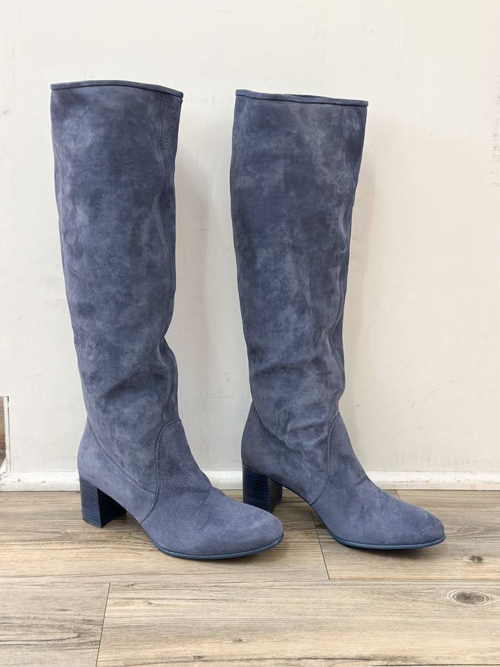 PEDRO GARCIA - Xantia Boot in Denim Bessie Suede