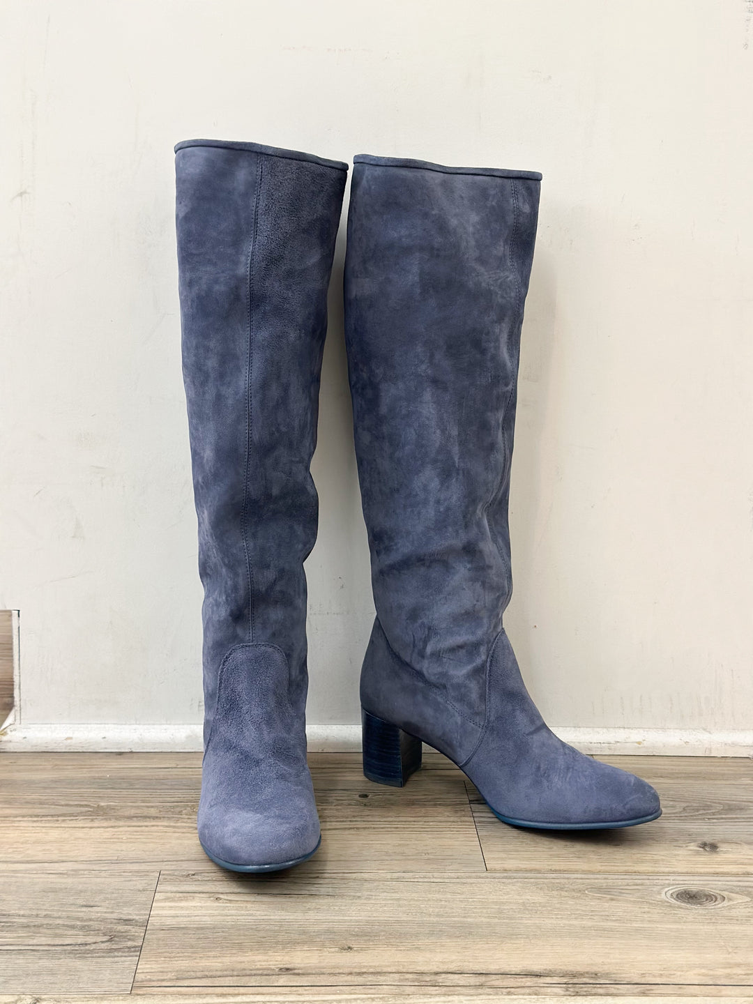 PEDRO GARCIA - Xantia Boot in Denim Bessie Suede