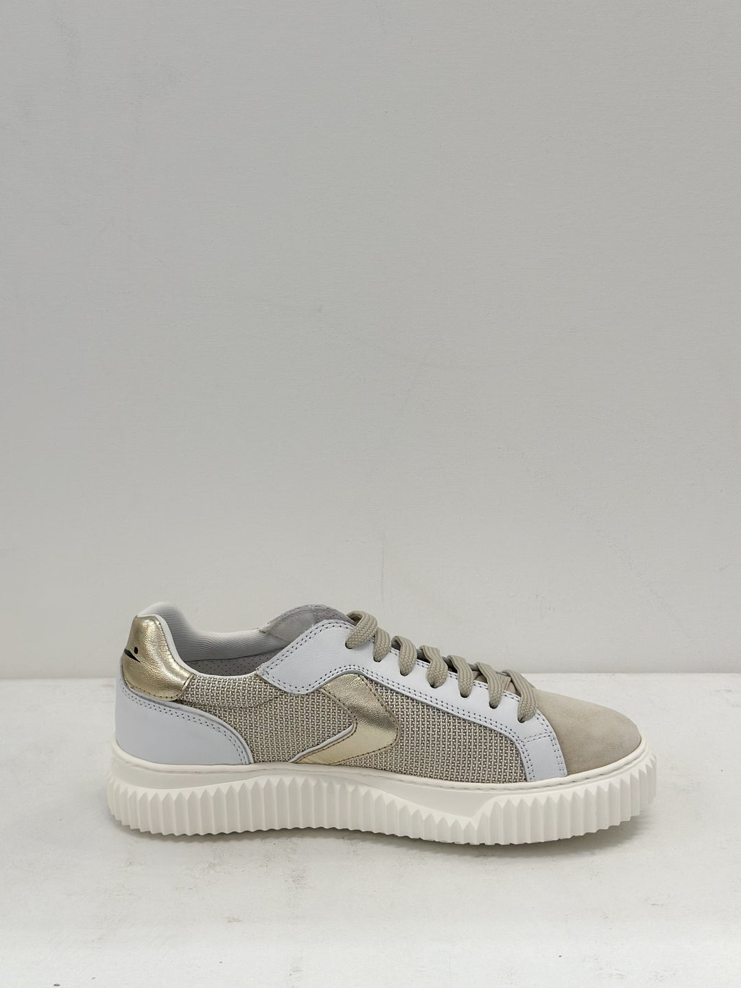 Voile Blanche - Lipari Sneaker in Sand White