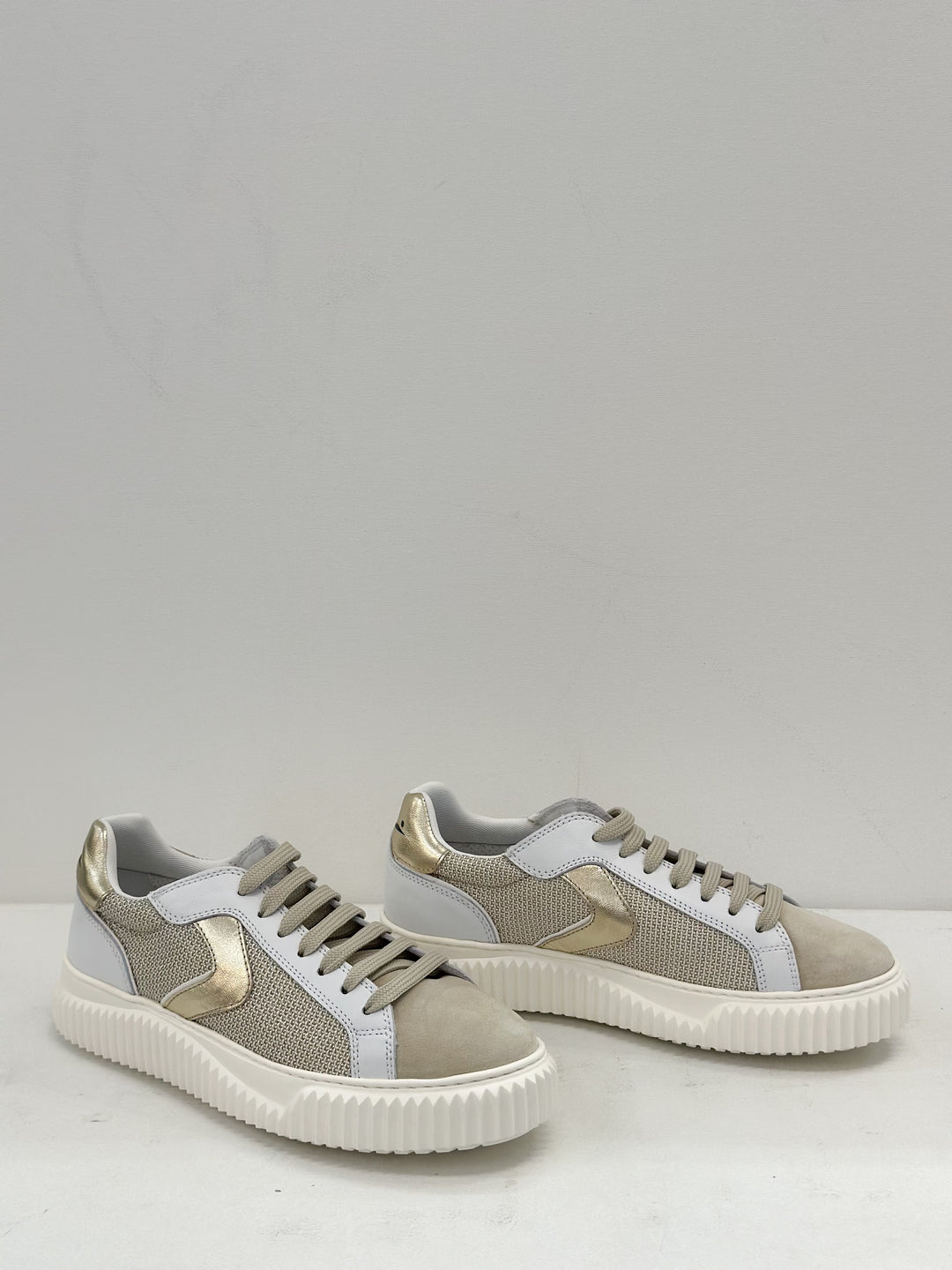 Voile Blanche - Lipari Sneaker in Sand White