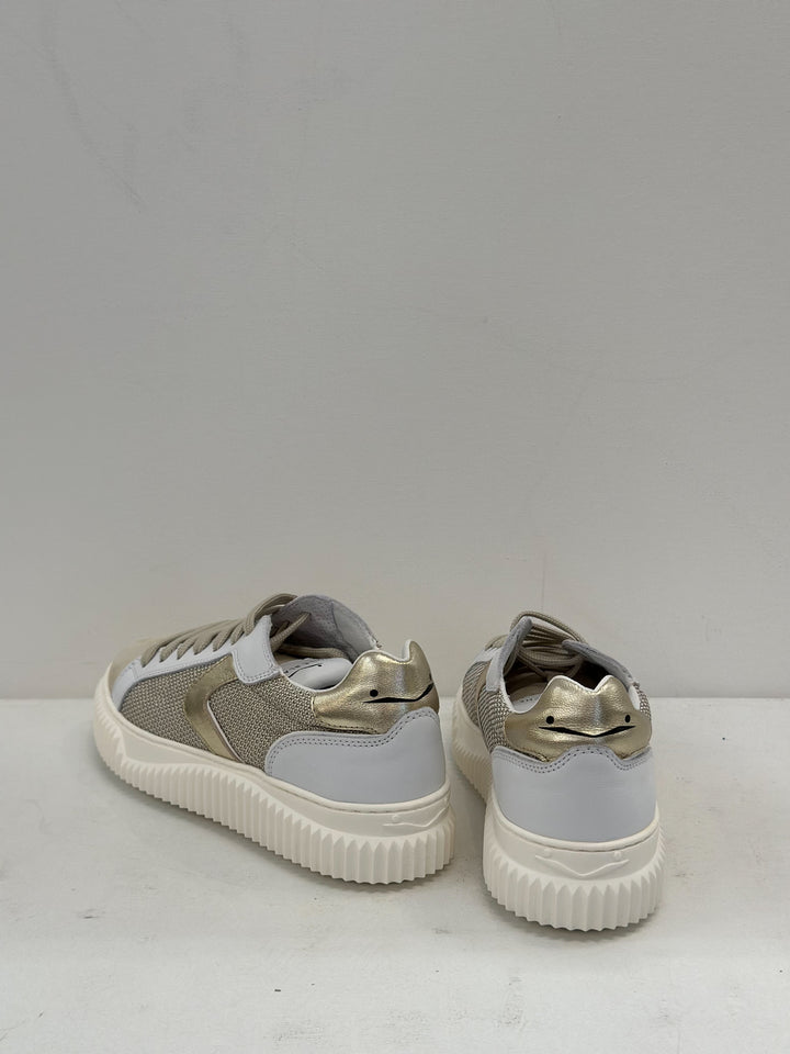 Voile Blanche - Lipari Sneaker in Sand White