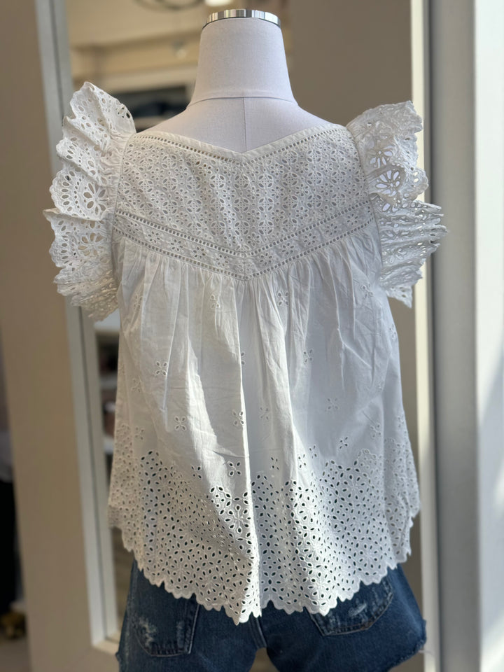 Ulla Johnson - Leona Top in Cowrie