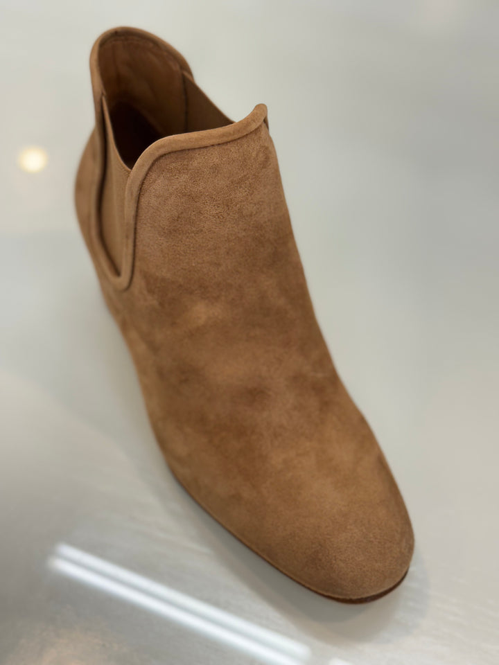 Pedro Garcia - Xiane Suede Chelsea Ankle Boot in Biscuit
