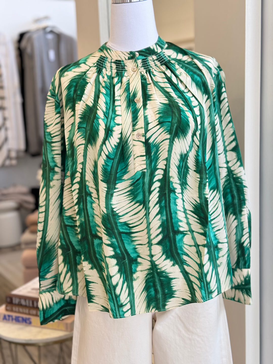 Ulla Johnson - Nehir Blouse in Acacia