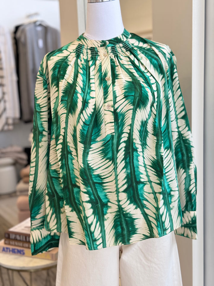 Ulla Johnson - Nehir Blouse in Acacia