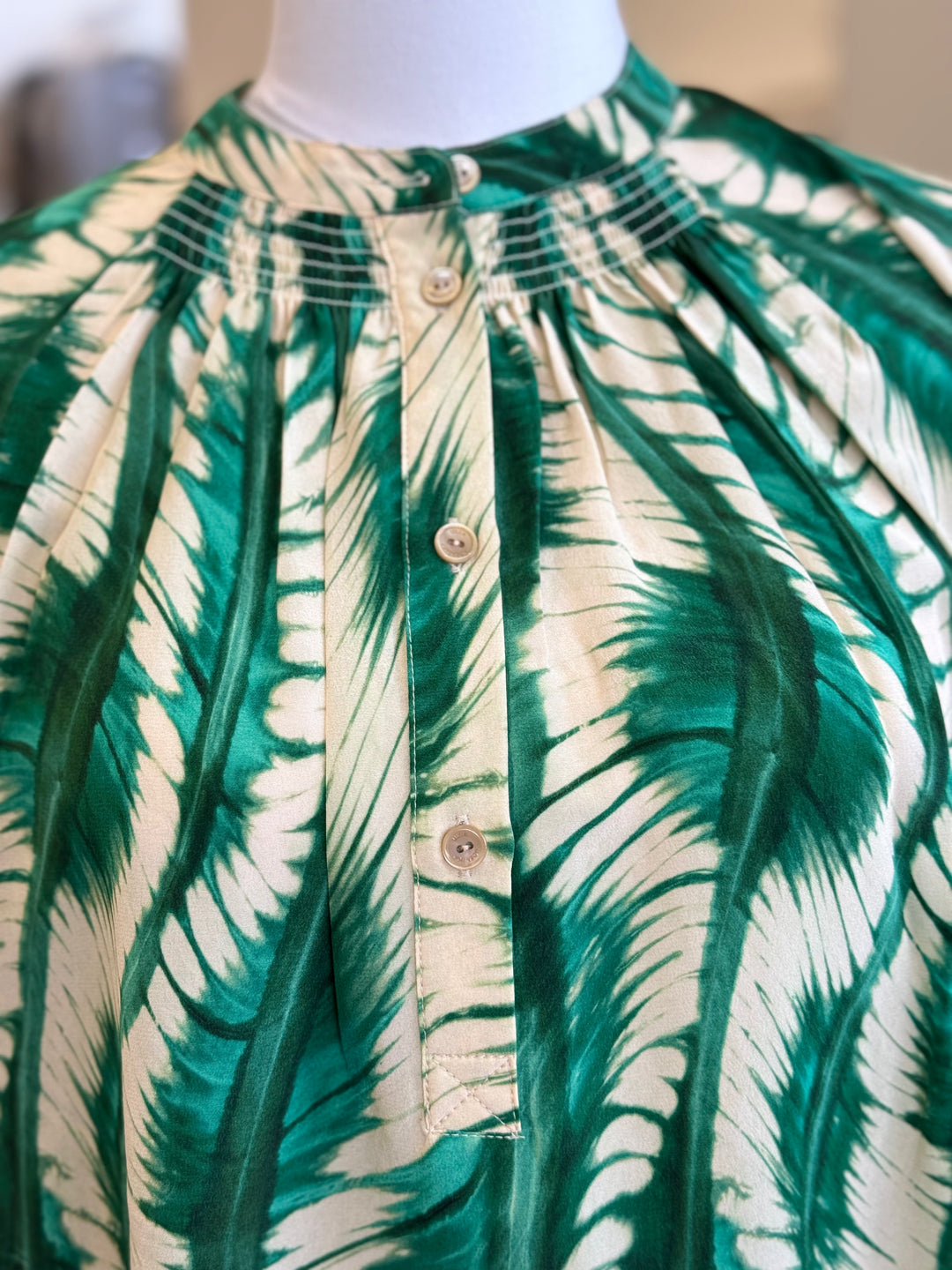 Ulla Johnson - Nehir Blouse in Acacia