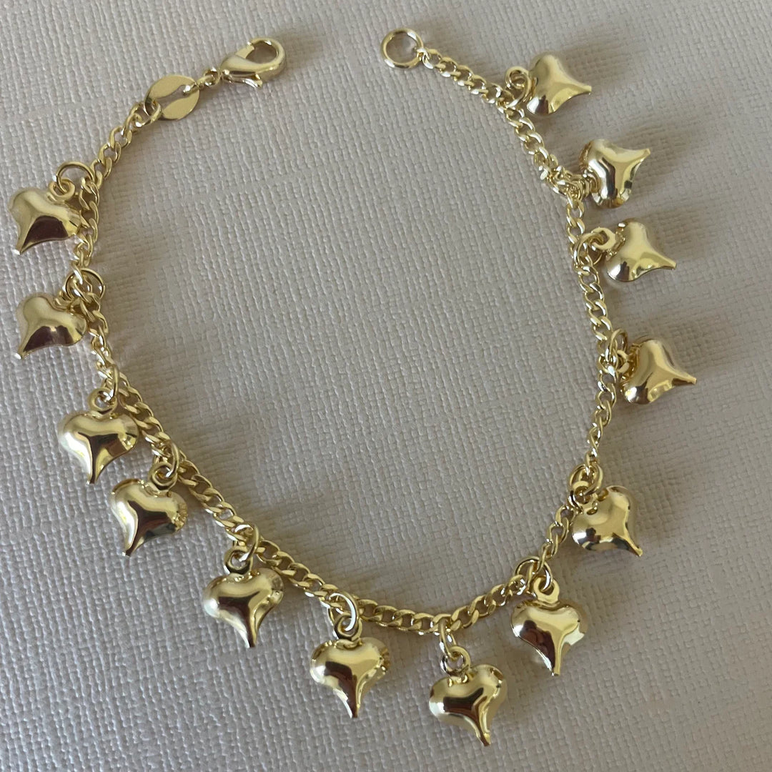Joy Dravecky - Puffy Heart Shaker Bracelet