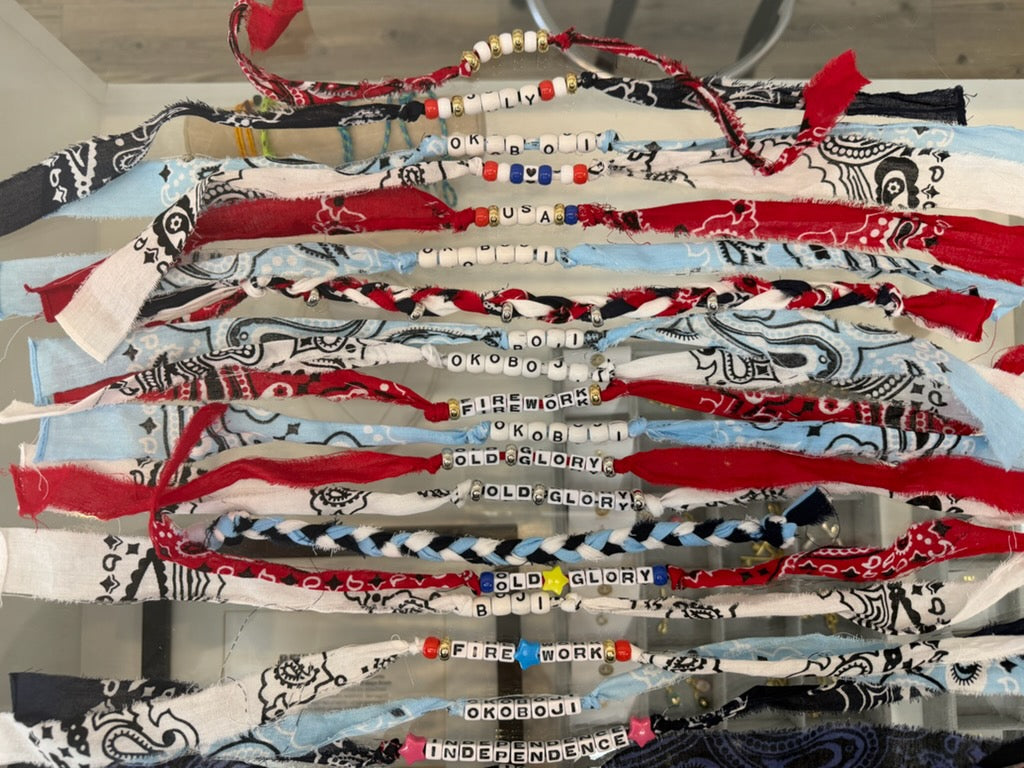 Bandana Bracelet - Assorted Jewelry
