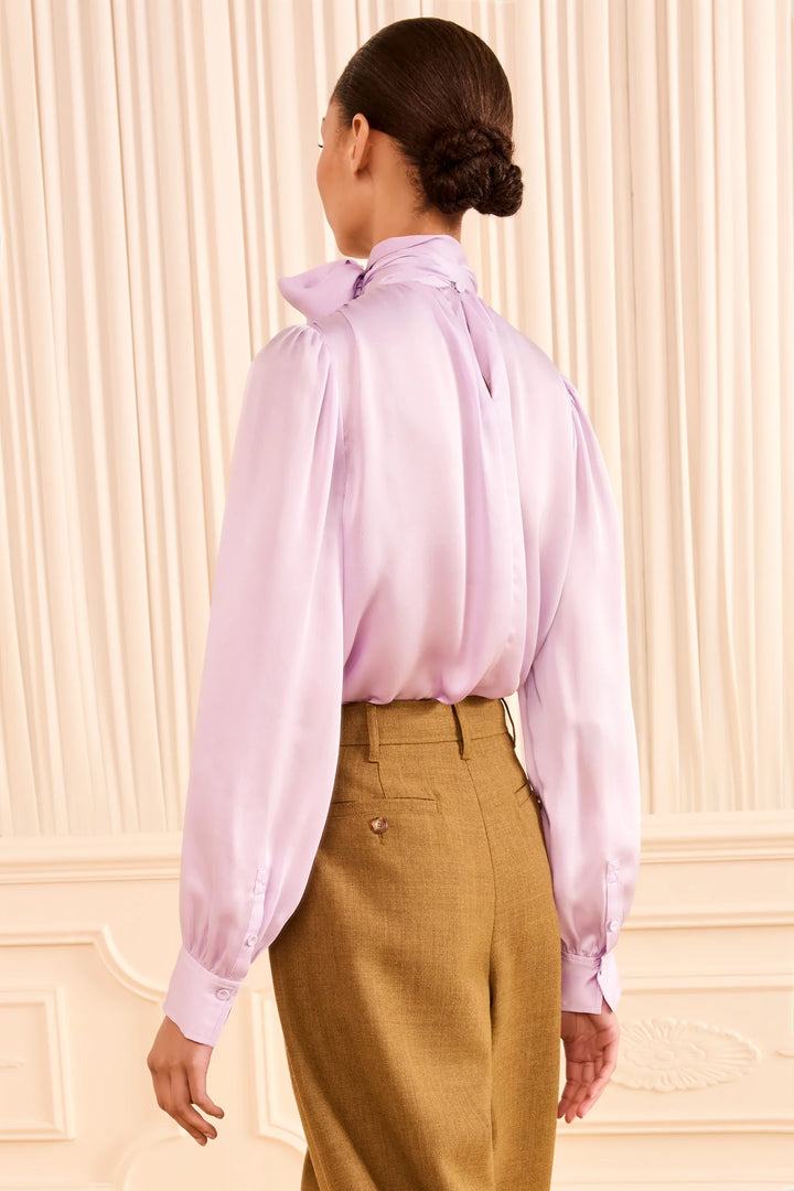 ULLA JOHNSON - Ornament Blouse in Wisteria