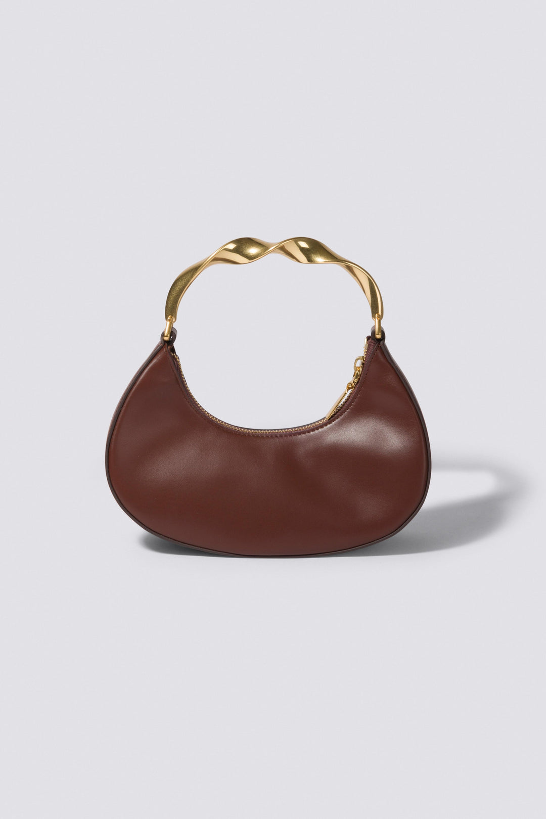 SIMKHAI - Nixi Twist Handle Hobo Bag in Sierra
