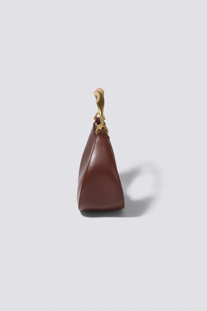 SIMKHAI - Nixi Twist Handle Hobo Bag in Sierra