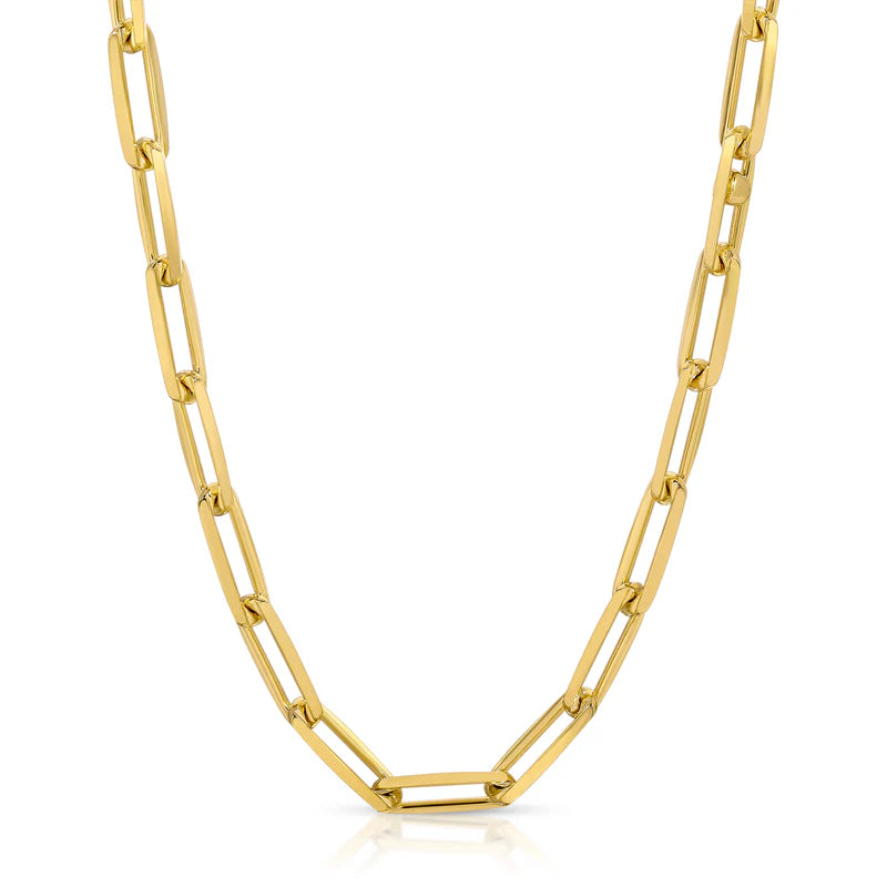 Joy Dravecky - Chunky Monaco Choker in Gold