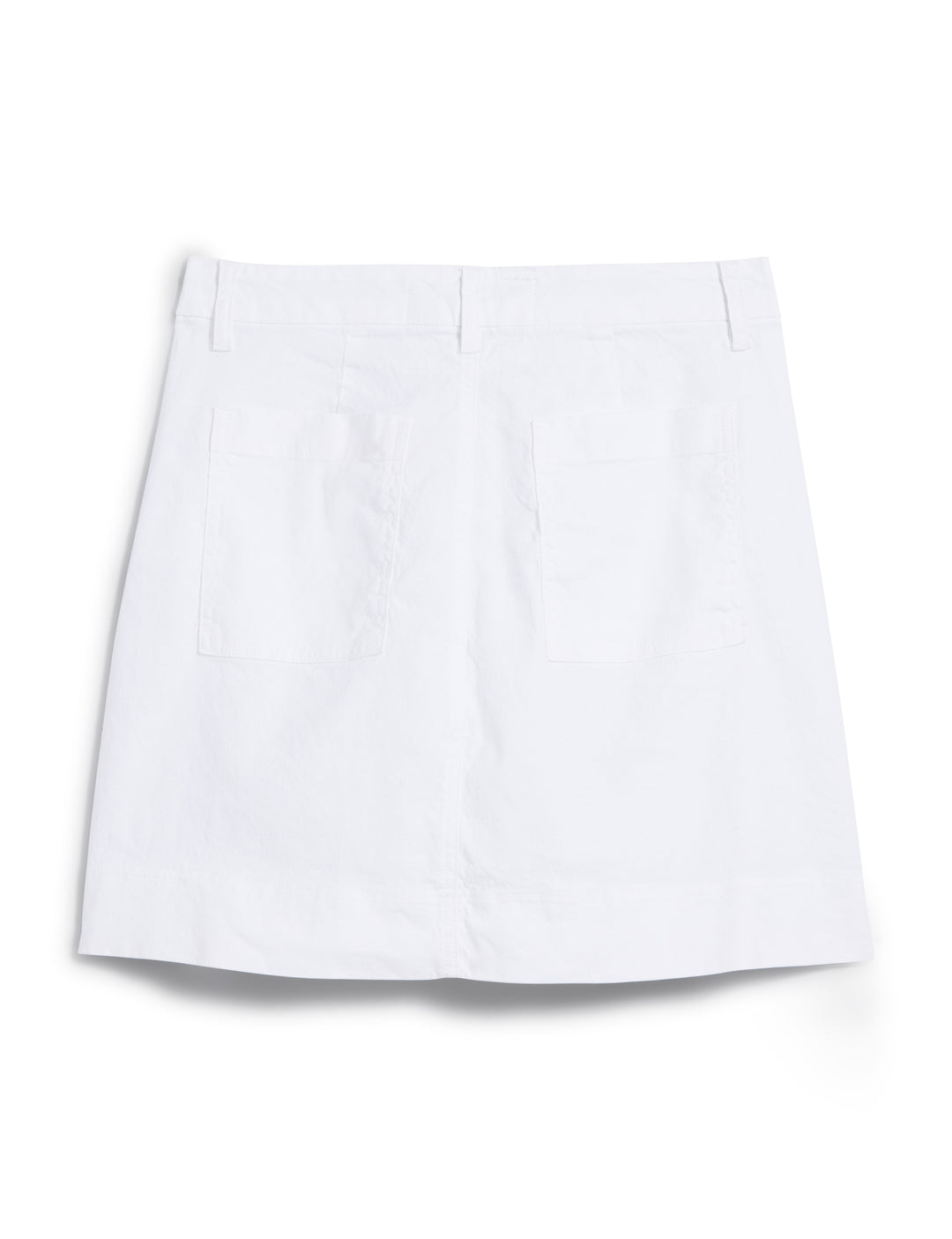 Frank & Eileen - Jameson Skirt - Utility Skirt in White Linen Skirts
