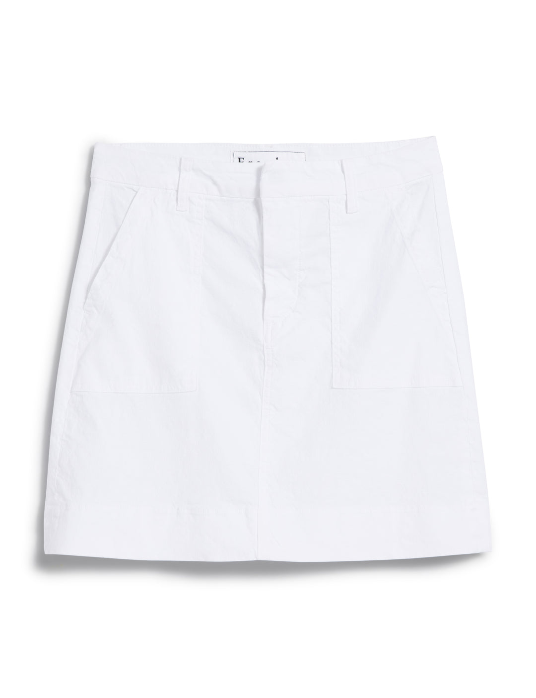 Frank & Eileen - Jameson Skirt - Utility Skirt in White Linen Skirts