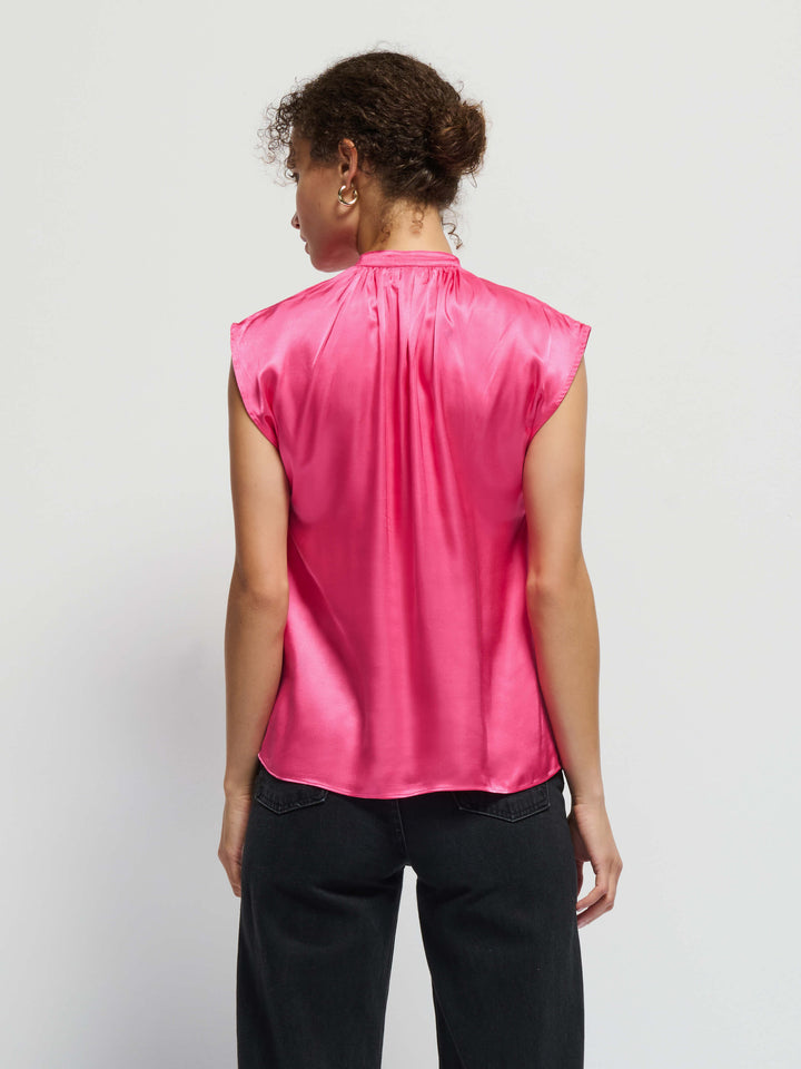 Nation LTD - Jeanne Top in Pink Flambe