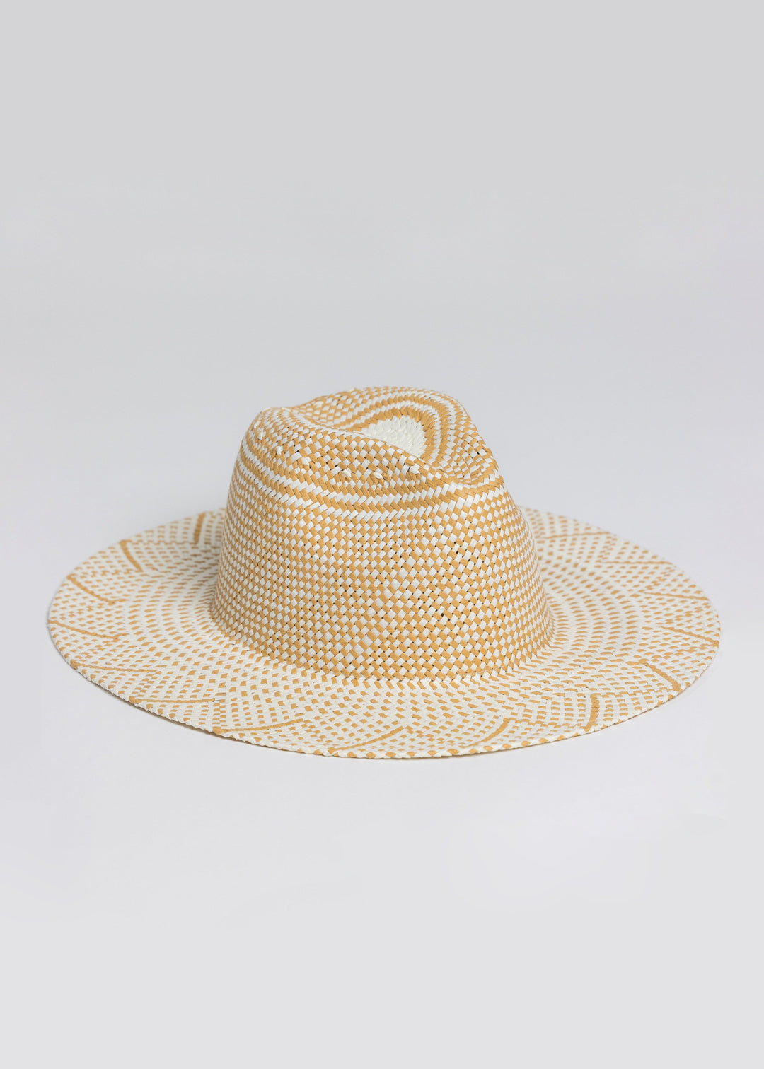 Hat Attack - Luxe Novelty Packable in Ivory/Tan