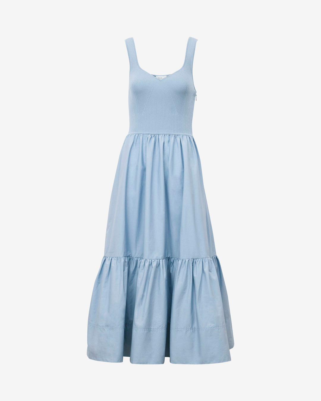 white dress with blue birds Georgie Dress Pants main image 1