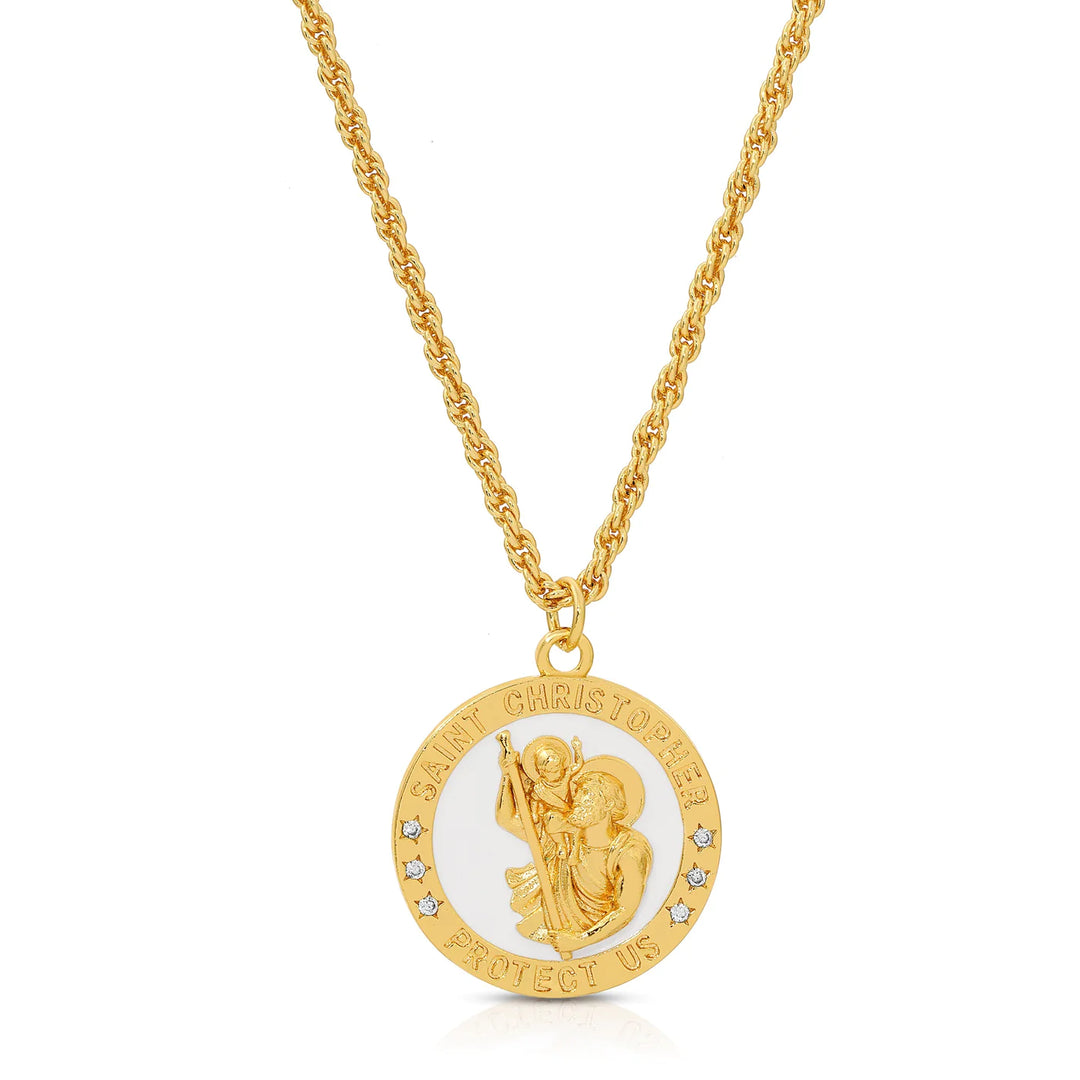 Joy Dravecky - Saint Christopher in White