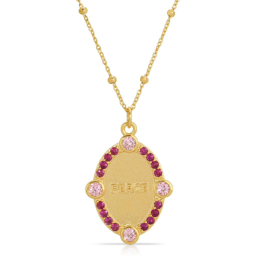 Joy Dravecky Perfect Peace Necklace in Ruby
