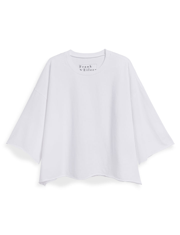 Frank & Eileen - Presley Oversized Tee in White Top