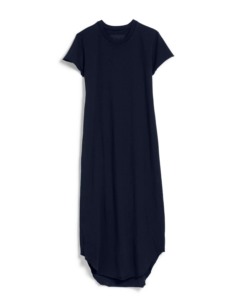Frank & Eileen - Harper Perfect Tee Maxi Dress in British Royal Navy