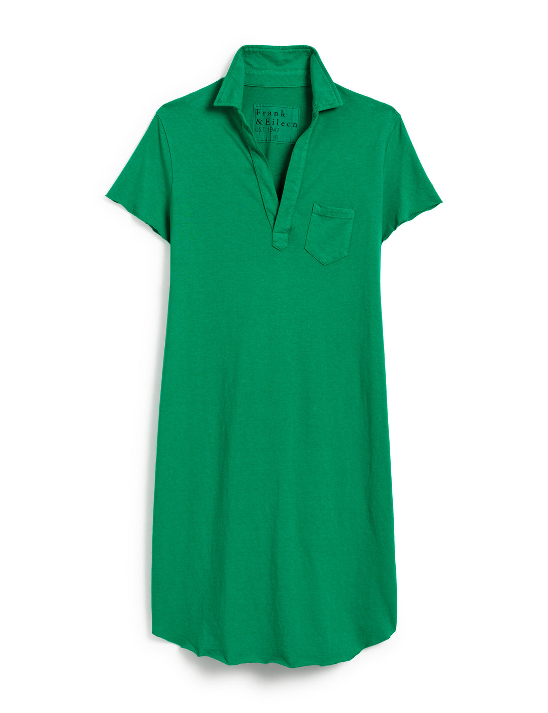 Frank & Eileen - Lauren Polo Dress in Clover