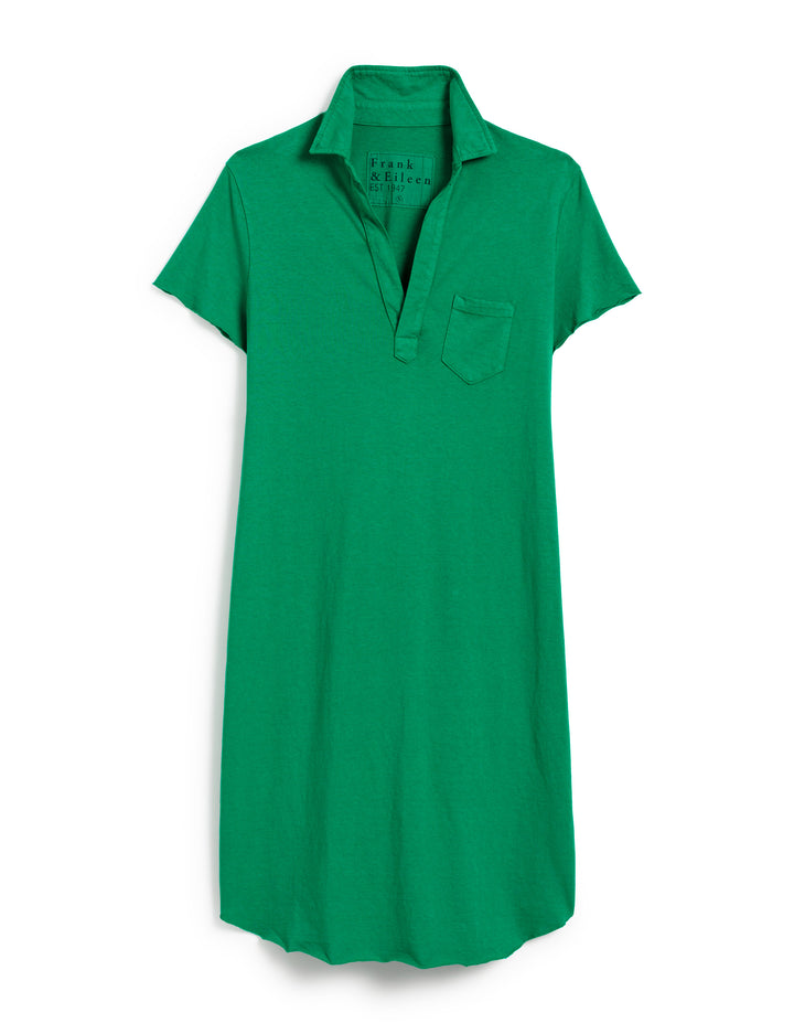 Frank & Eileen - Lauren Polo Dress in Clover