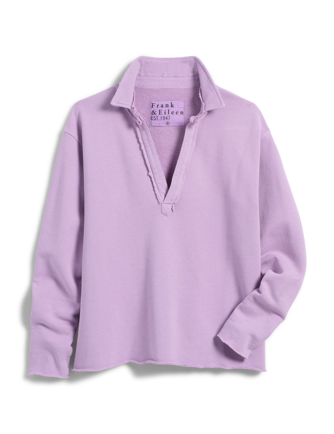 Frank & Eileen - Patrick Popover Henley in Lavendar