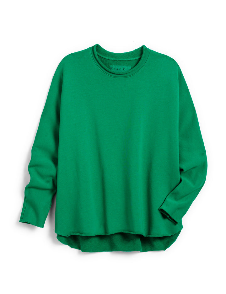 Frank & Eileen - Anna Long Sleeve Capelet in Clover