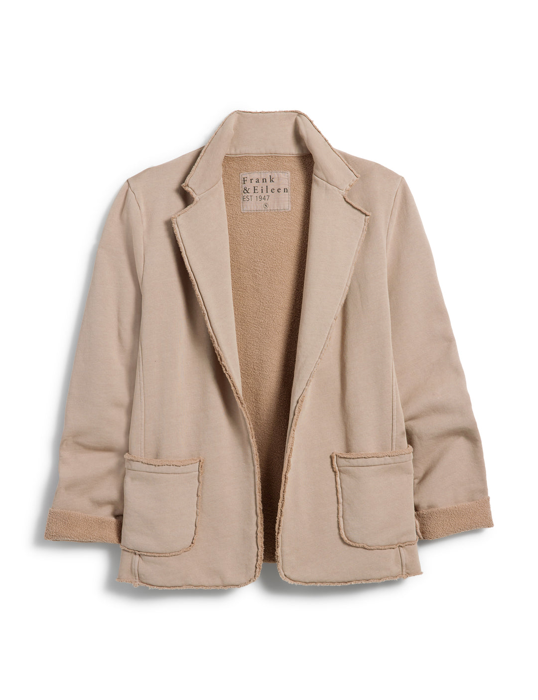 Frank & Eileen - Dublin Knit Blazer in Biscotti Blazer
