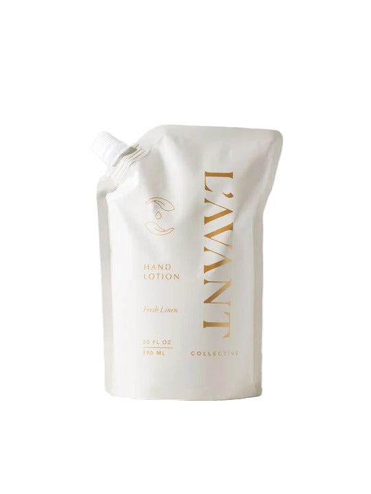 L'AVANT -  Hand Lotion Refill Fresh Linen Scent 20oz