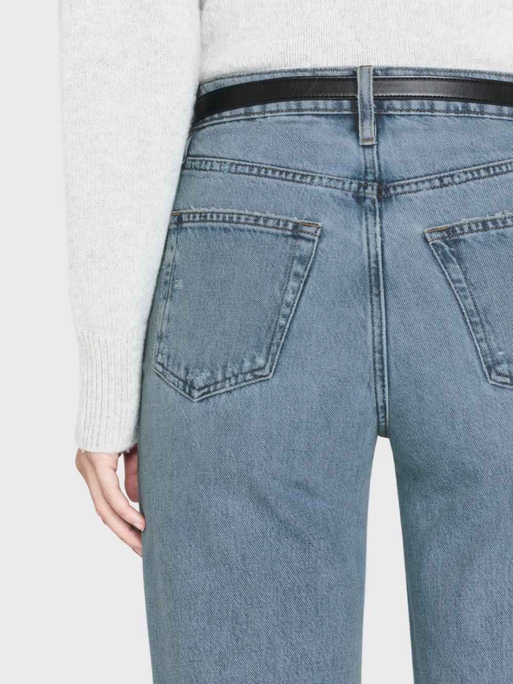 Frame - Le Jane Wide Leg Denim in Ziggy – Blond Genius