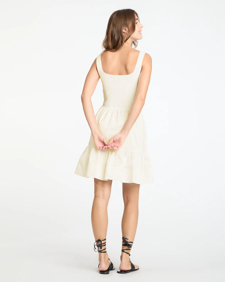 Tanya Taylor - Short Josephina Dress in Chalk