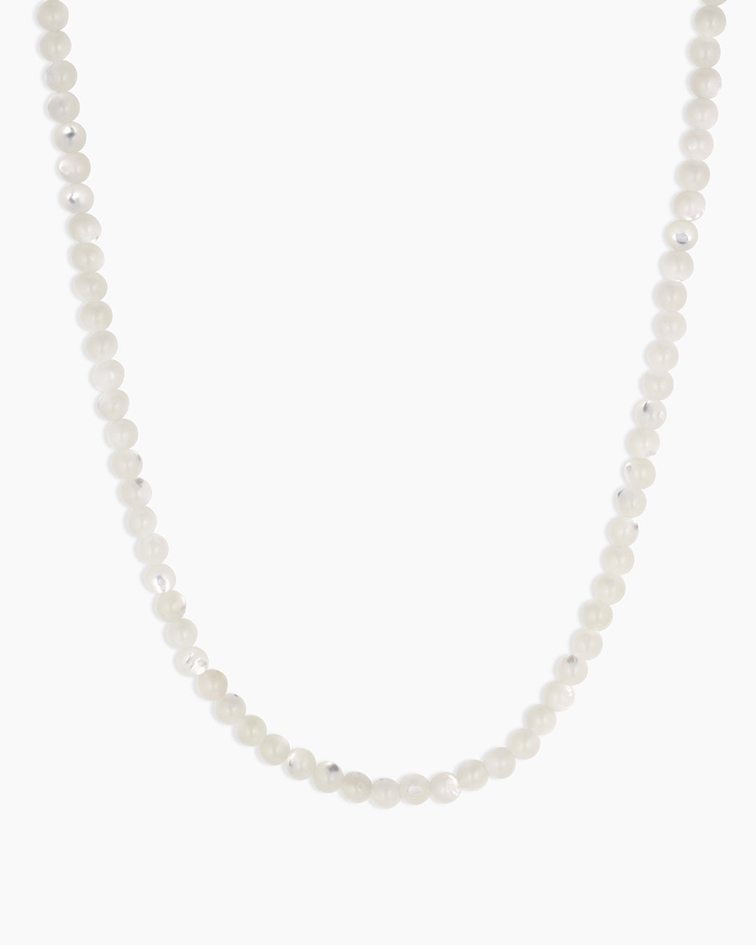 Gorjana - Carter Gemstone Necklace in Mother of Pearl