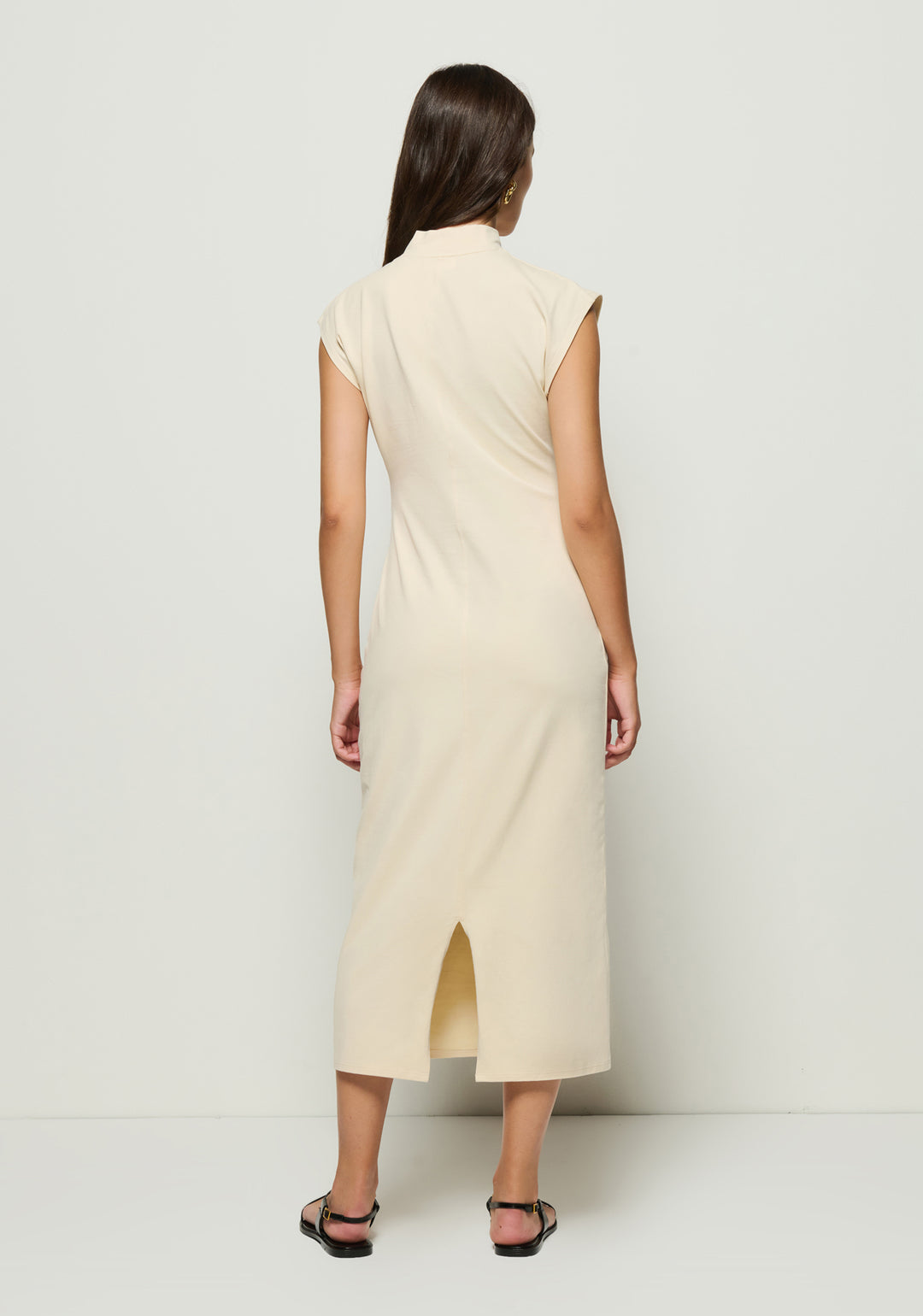 Nation LTD - Marceline Dress in Parchment