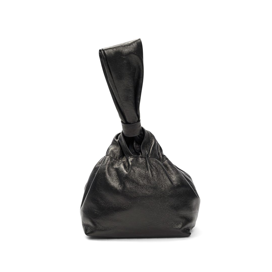 Lemiz - Mariposa Bucket Bag in Black Metallic