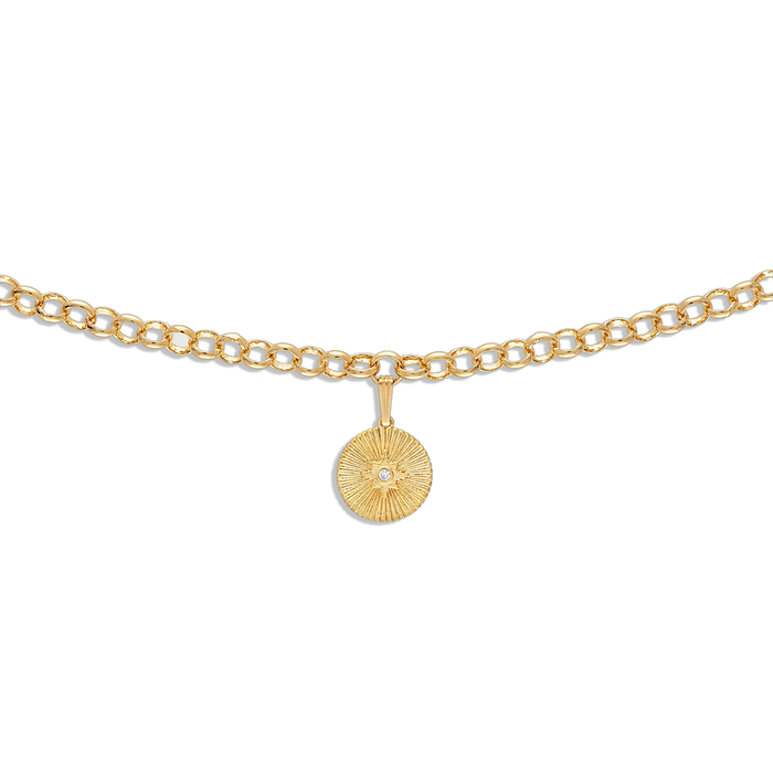 Alexa Leigh-Guidance Necklace-Gold  20"