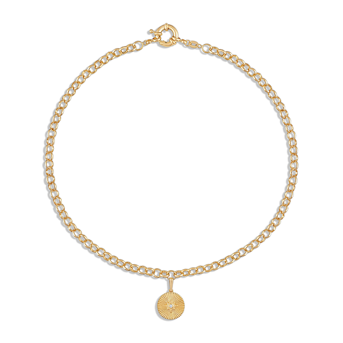 Alexa Leigh-Guidance Necklace-Gold  20"