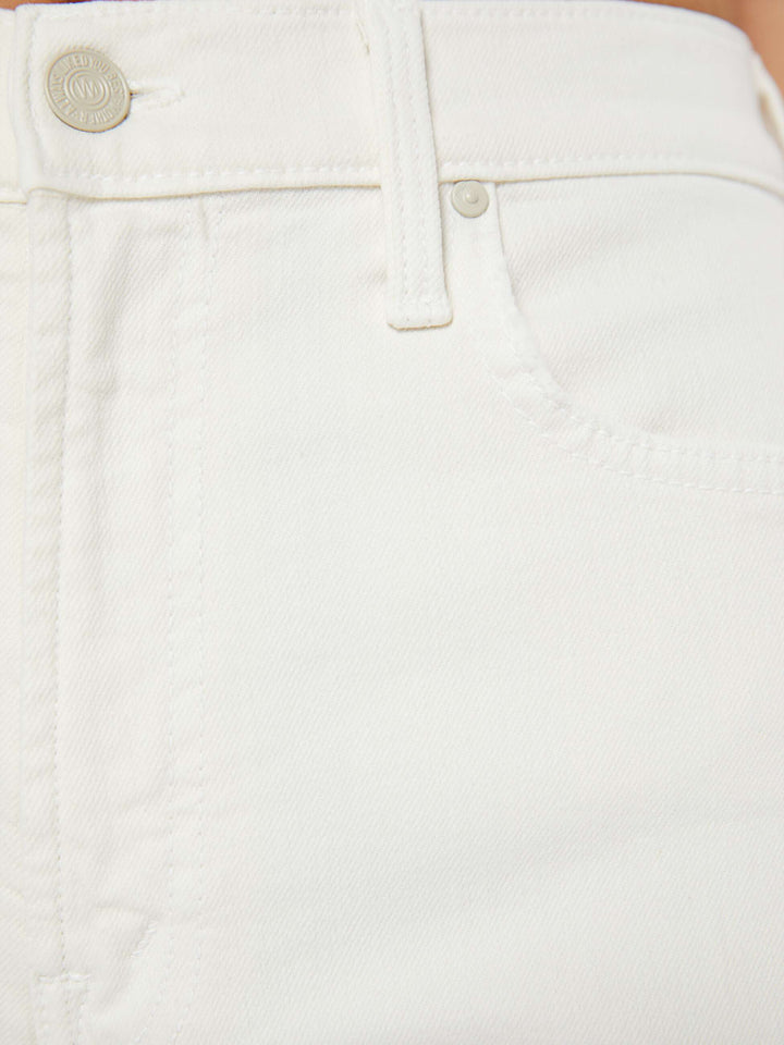MOTHER - Lil Rambler Zip Ankle in Cream Puffs