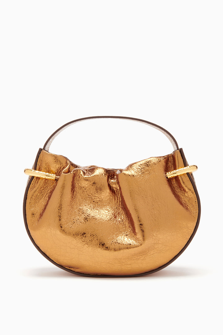 Ulla Johnson - Tilda Ruched Mini Bag in Copper