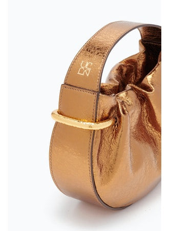 Ulla Johnson - Tilda Ruched Mini Bag in Copper