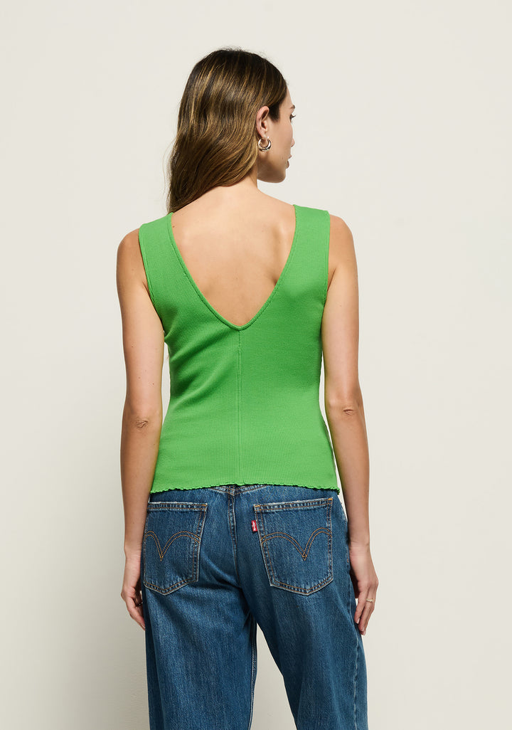 NATION LTD- Reese Tank in Lime Tank Top