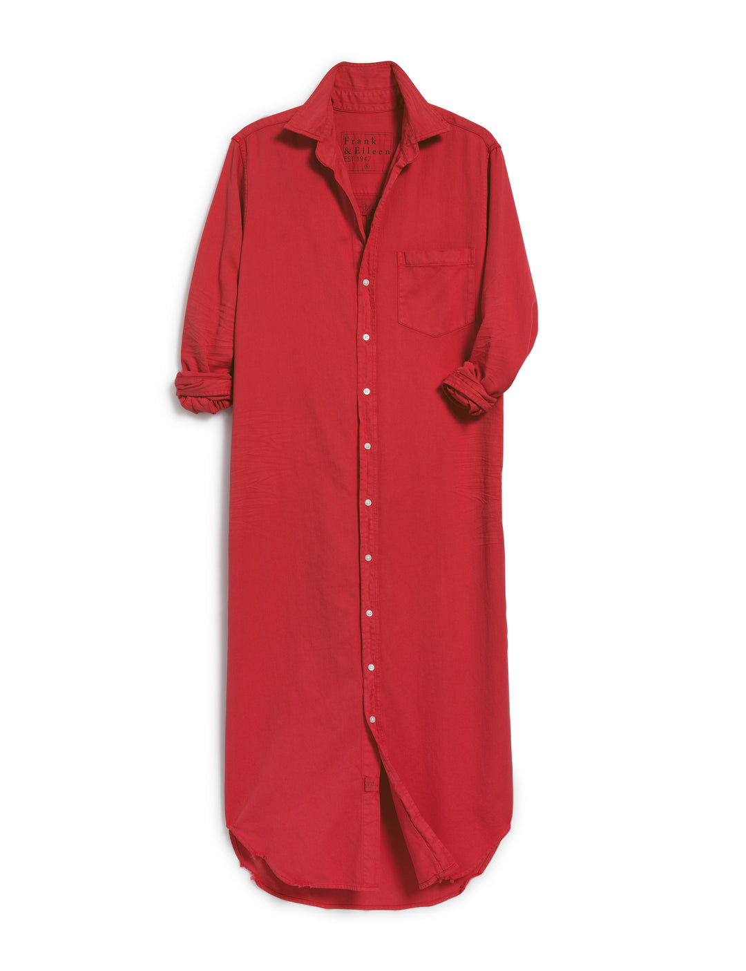 Frank & Eileen - Rory Maxi Shirtdress in Saffron