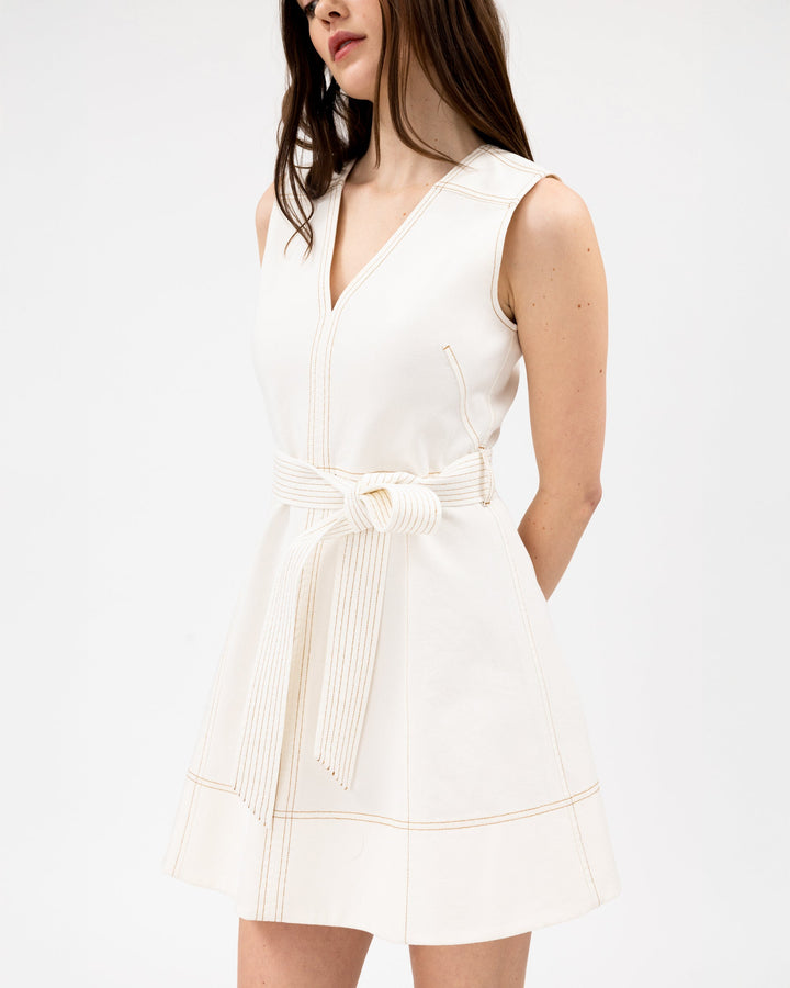 Tanya Taylor - Reina Dress in Chalk
