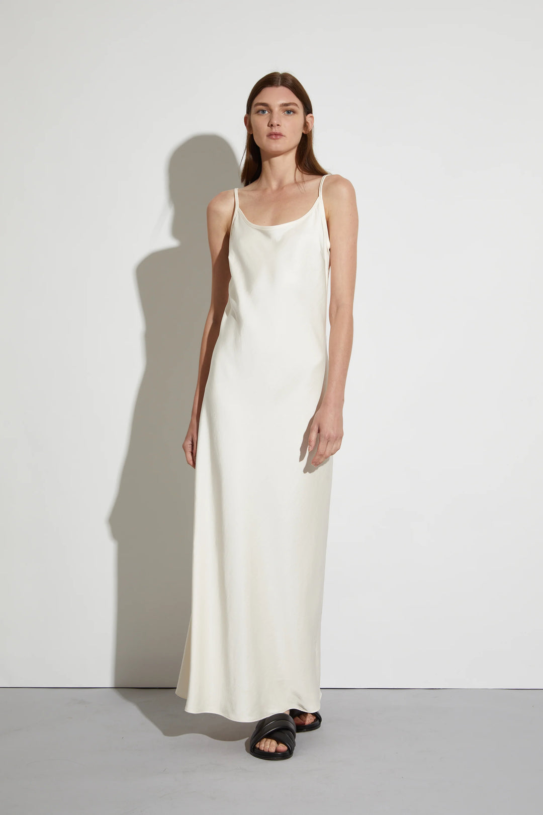 Saint Art New York - Haley Slip Dress in Ivory