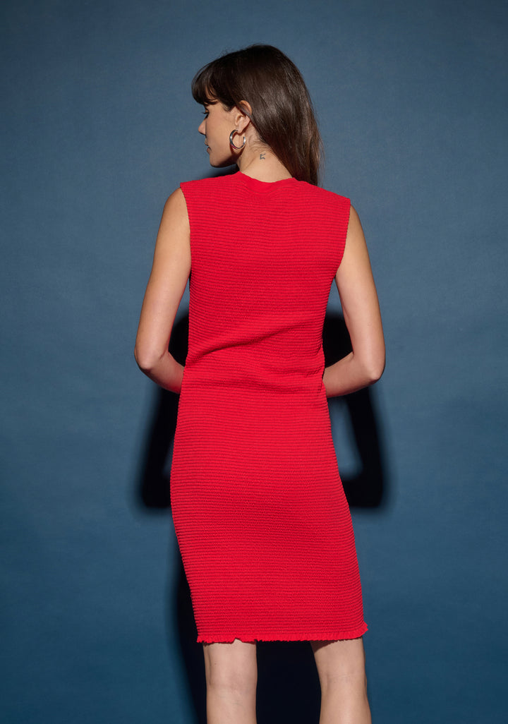Nation LTD - Sarabell Smocked Dress in Red Shoes
