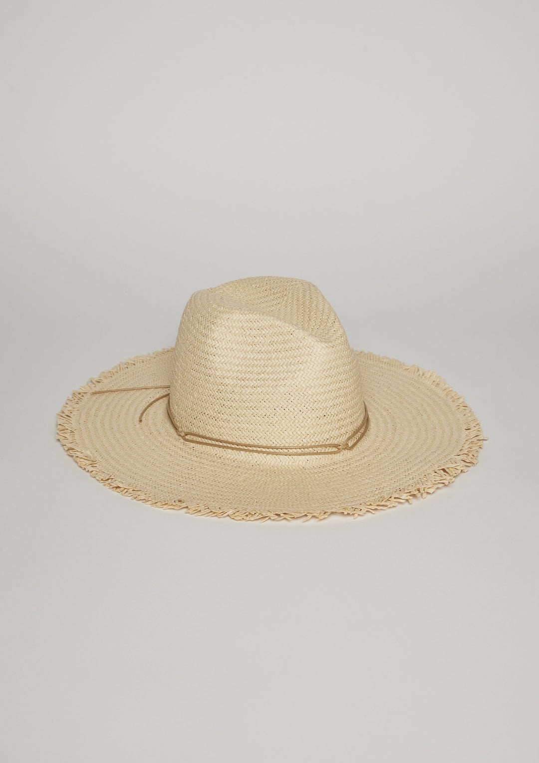 Hat Attack - Fringed Traveler Continental in Natural/Tan
