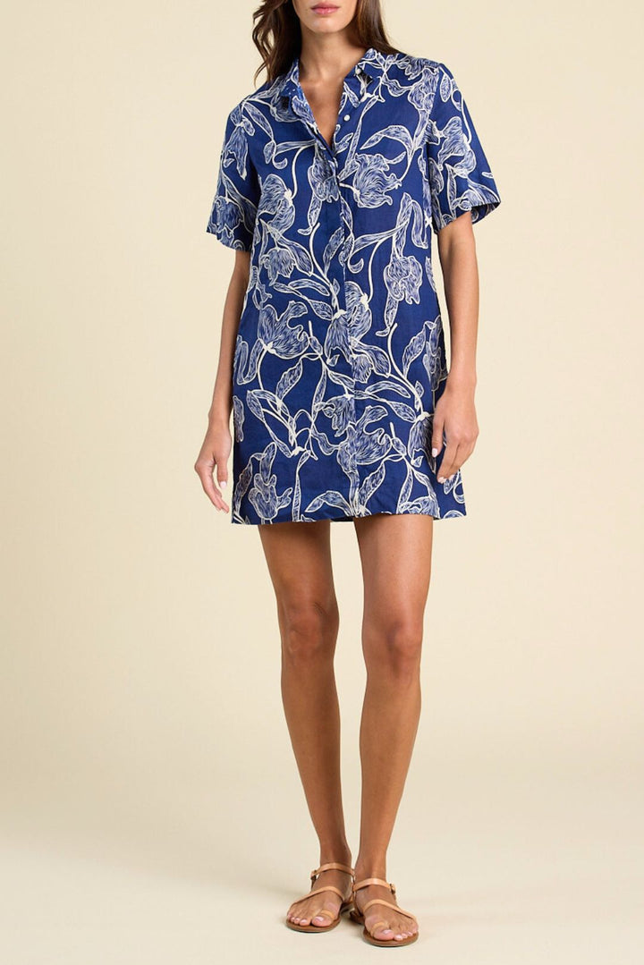 TROVATA - Dana Dress in High Tide