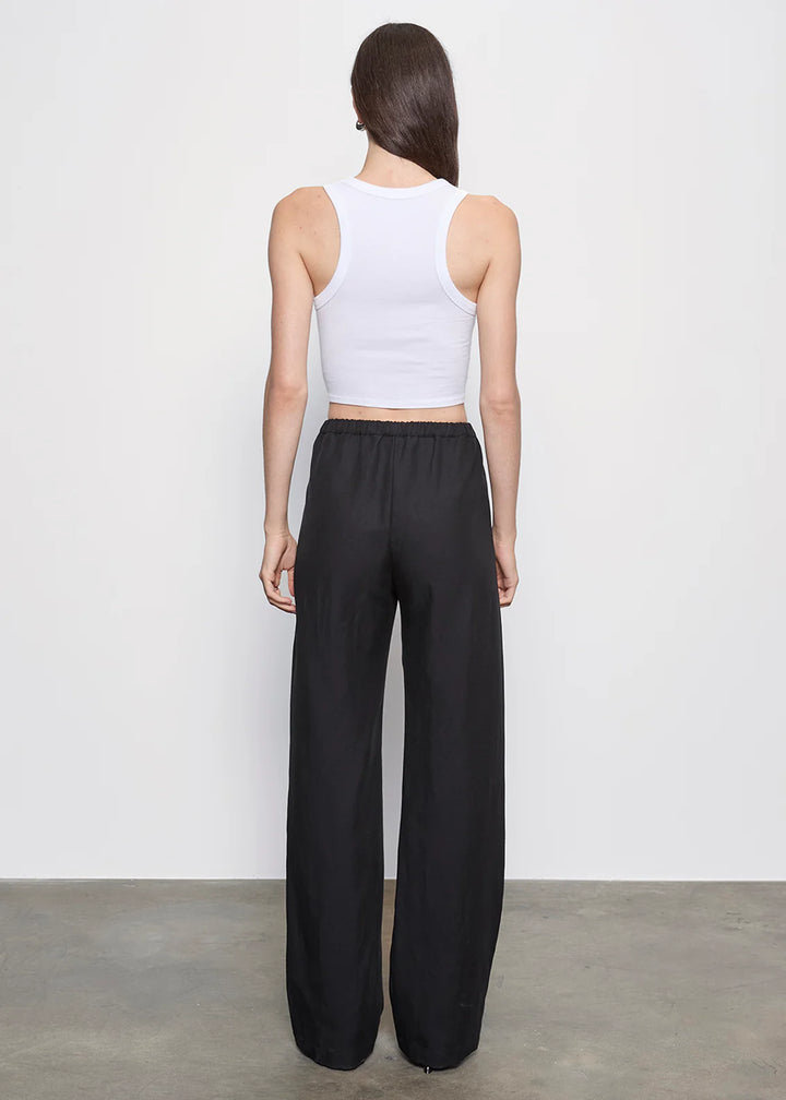 ENZA COSTA - Twill Everywhere Pant in Black Pants