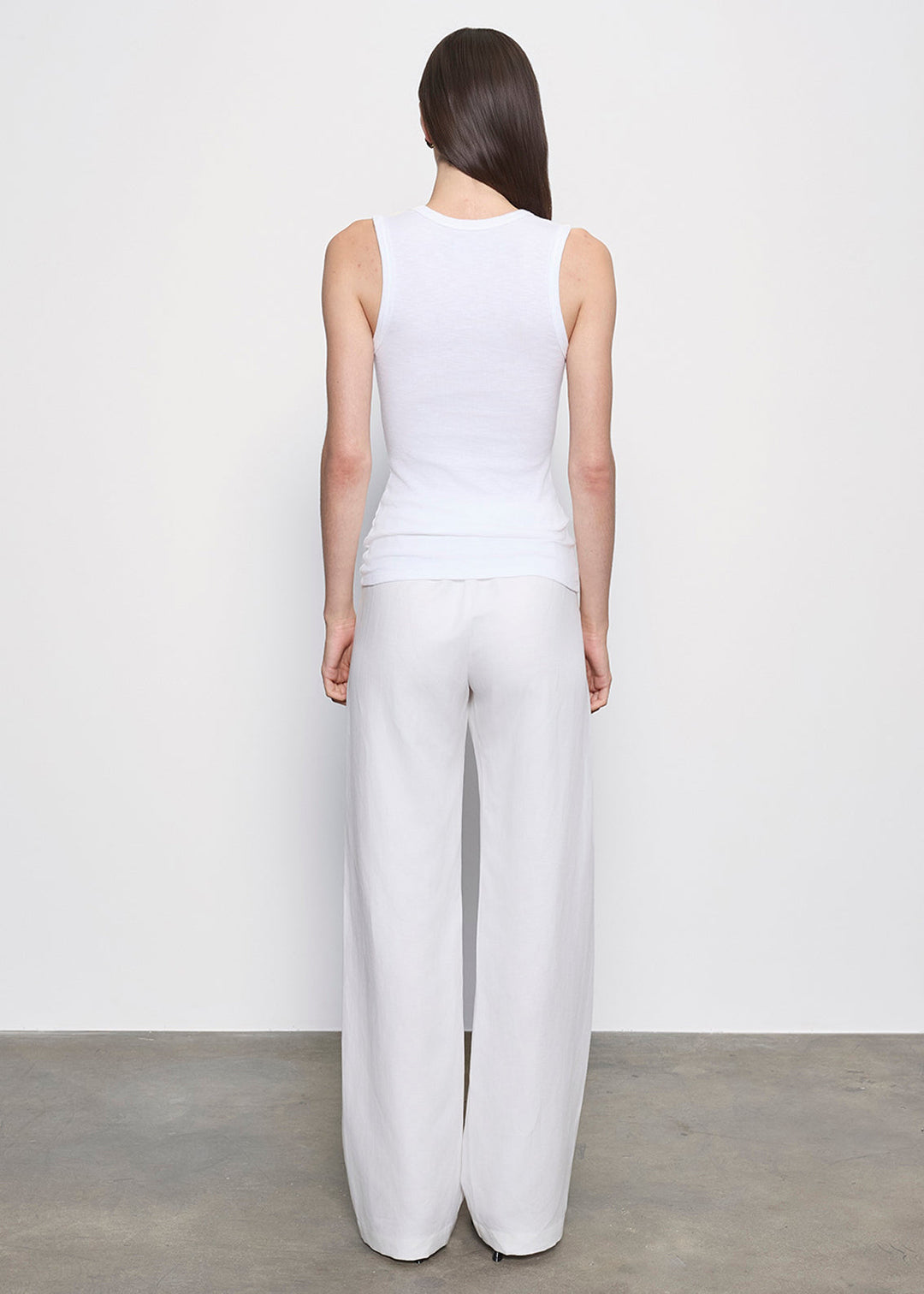 ENZA COSTA - Twill Everywhere Pant in Off White Pants